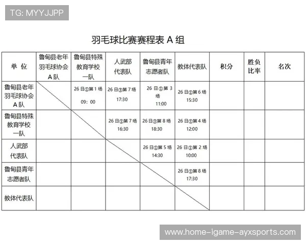 世界羽联巡回赛全年赛程安排及重要赛事时间表解析